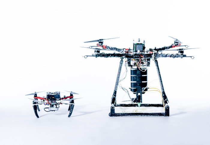 What is the main structure of a drone？