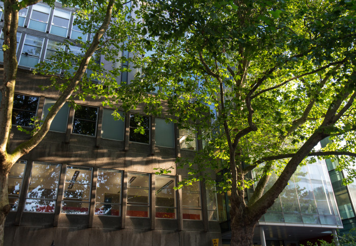 Facade of the Chemistry building