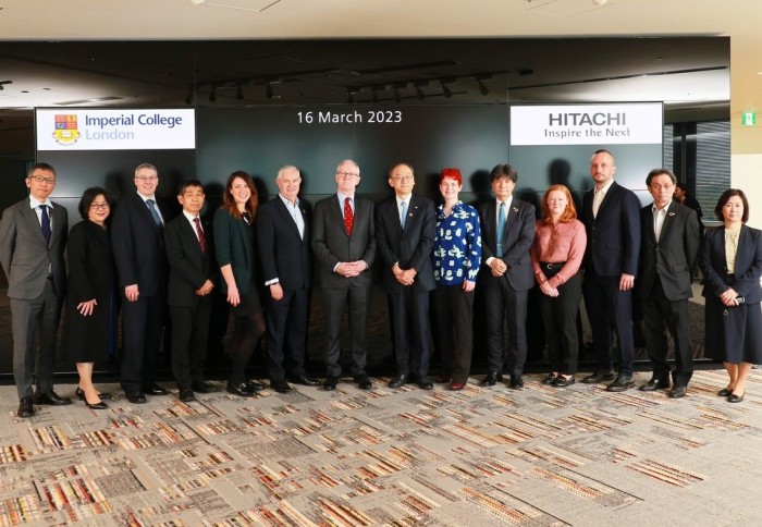 Imperial and Hitachi leaders