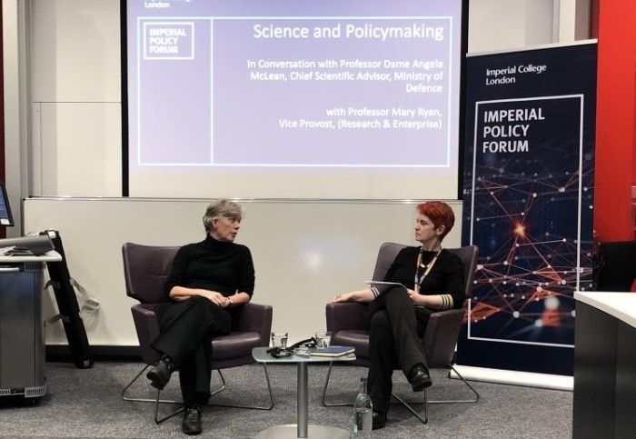 Professor Dame Angela McLean & Professor Mary Ryan