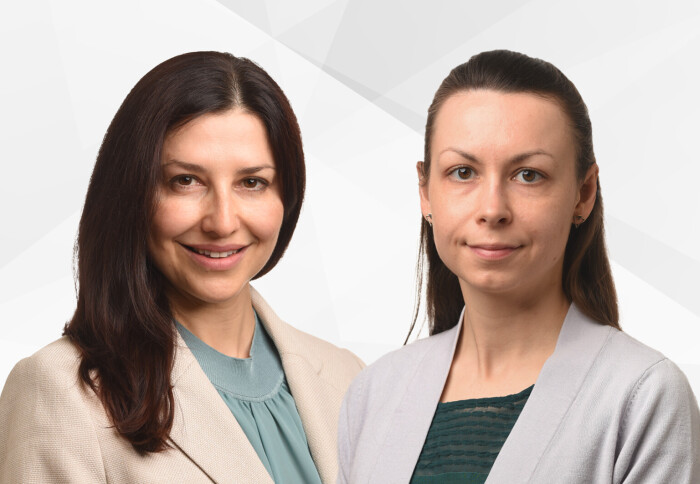 Portrait of Dr Marina Lomberg and Dr Maria Sokolikova