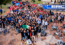Student-built Mars Rover in international competition