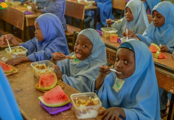 Nigerian school children