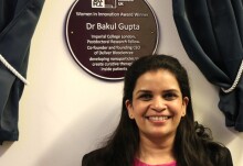 Imperial alumnus Dr Bakul Gupta receives prestigious Purple Plaque