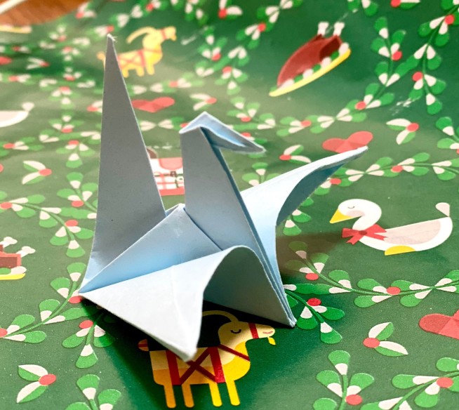 An image of a paper crane