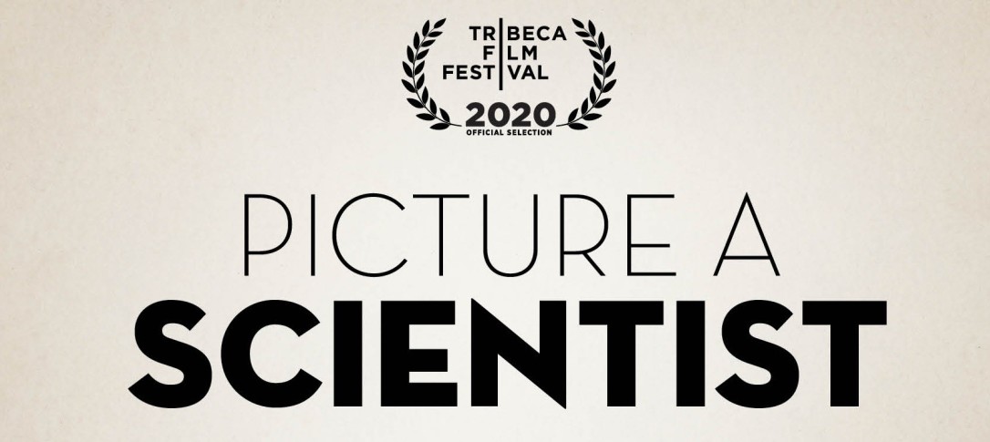 Picture a Scientist banner image featuring the Tribeca Film Festival 2020 logo