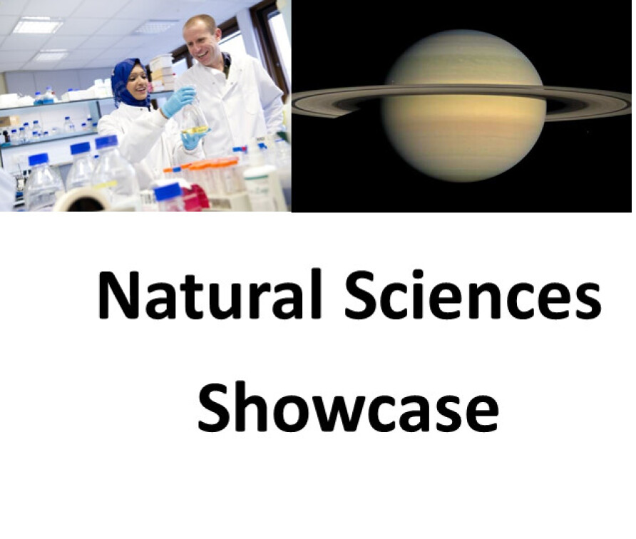 Natural Sciences Research Showcase 2024 September 2024, Sir Alexander Fleming Building G34 Lecture Theatre