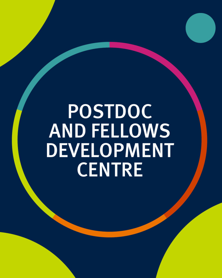 PFDC logo on colourful dots