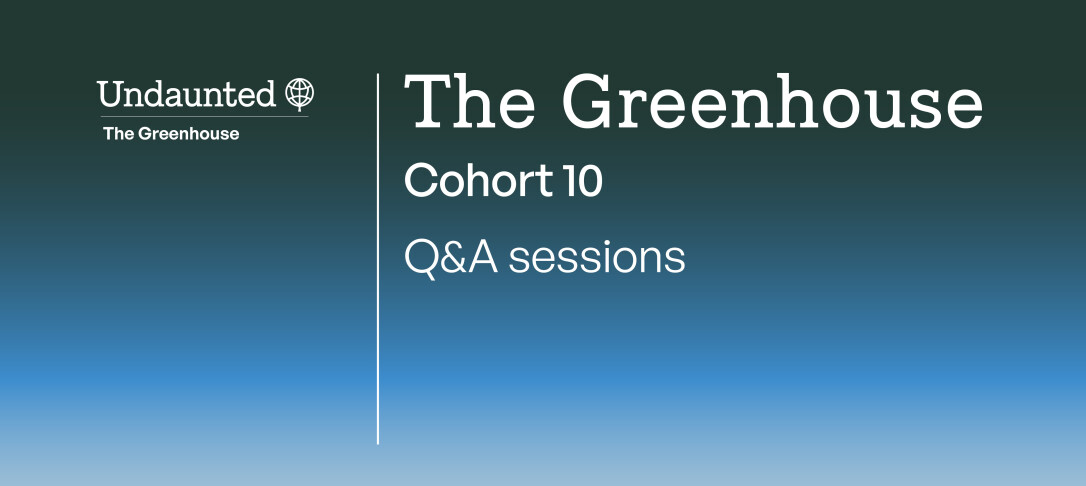 Greenhouse Cohort 10: Application Q&A