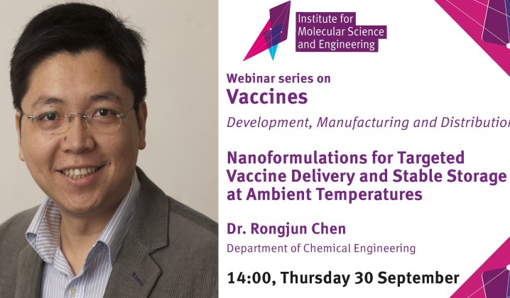 IMSE Webinar Nanoformulations for Targeted Vaccine Delivery and Stable ...