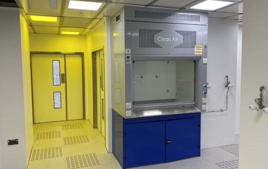 An image of new facilities in the Royce labs