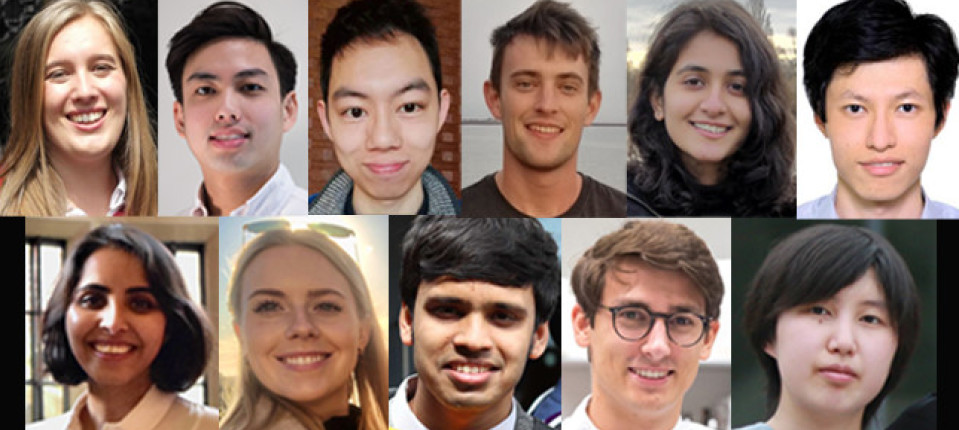 A collage of our current Schrodinger scholars