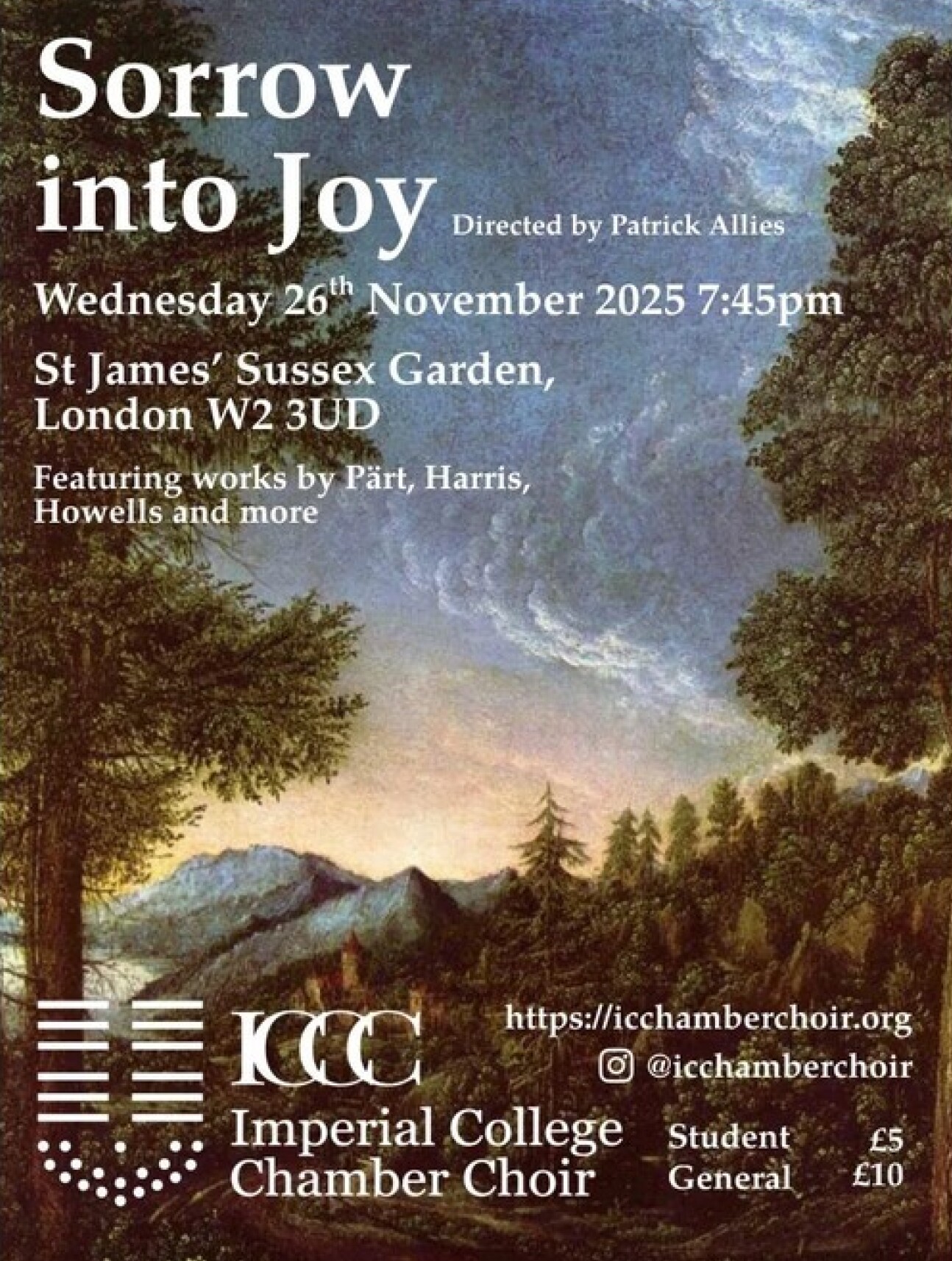 IC Chamber Sorrow into Joy