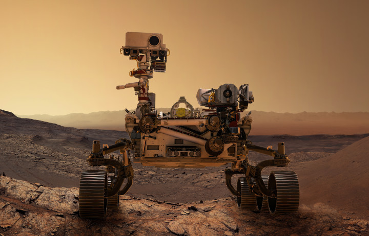 The Mars Perseverance rover