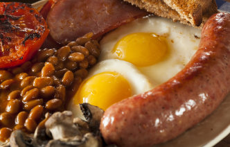 A full fried breakfast