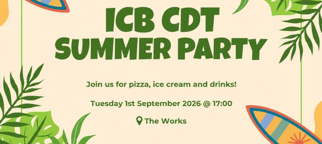 ICB CDT Summer Party