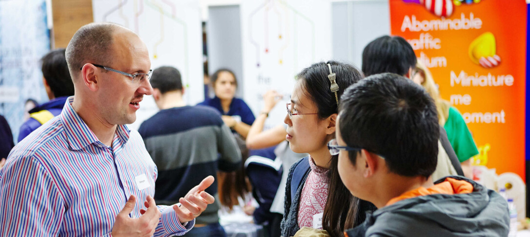 Imperial Careers Fairm, an opportunity for students to meet and talk to a number of companies