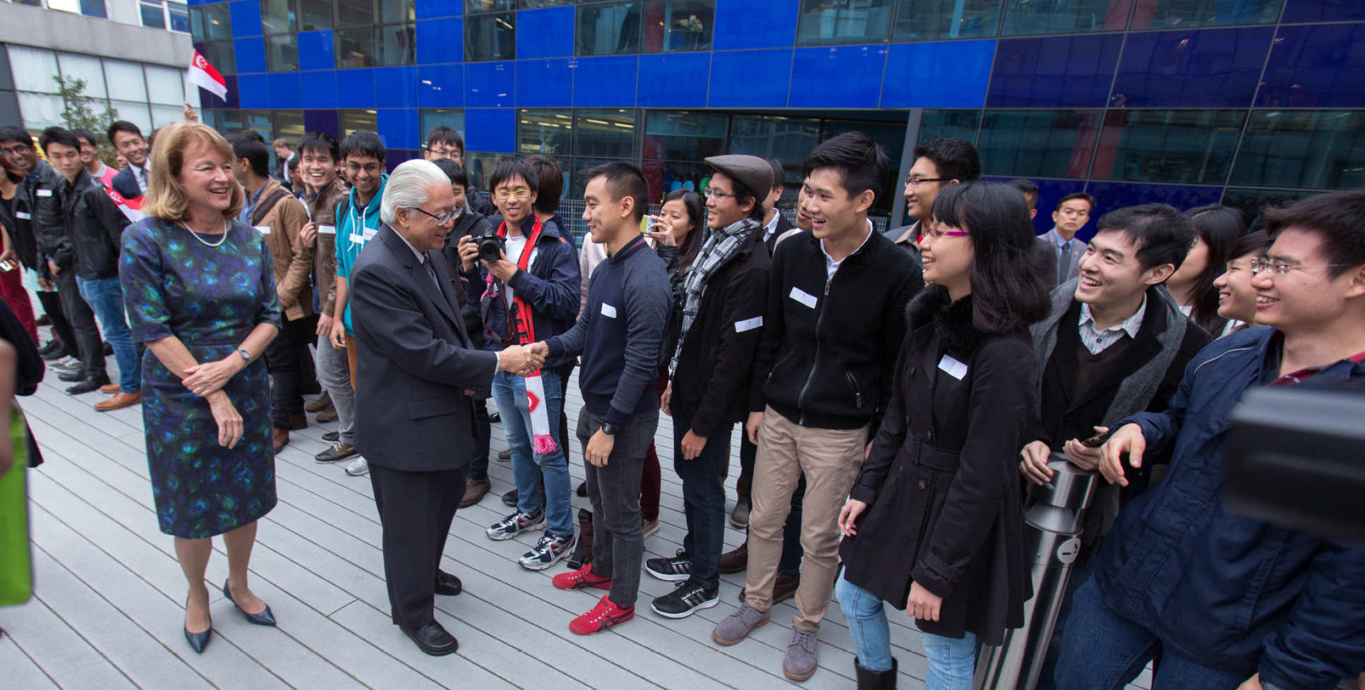 Dr Tony Tan at Imperial in 2014