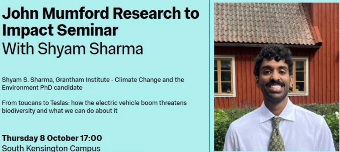 Graphic advertising John Munford research to impact seminar'