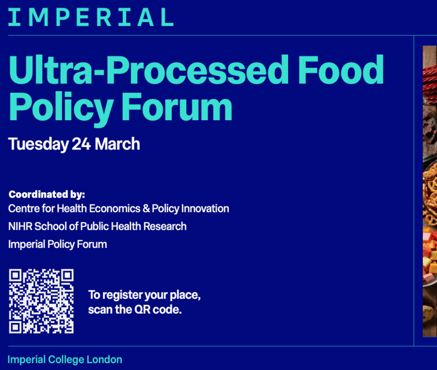 Ultra Processed Food Policy Forum