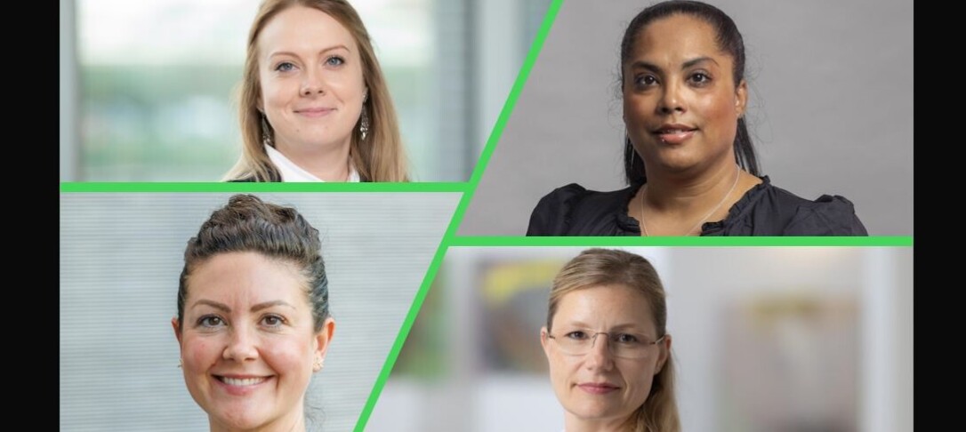 Panel members Cathy Tupman, Anique Varleigh, Laura Lane and Naomi Anderson-Eyles