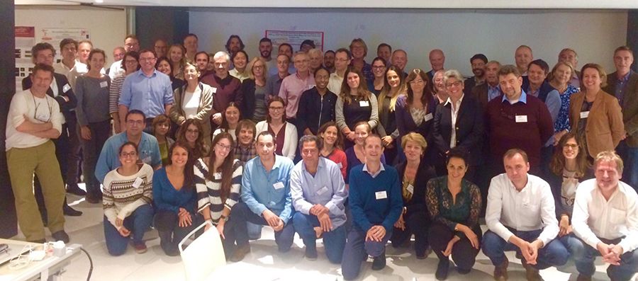 A photo of the EAVI2020 team at their 2016 Annual Meeting