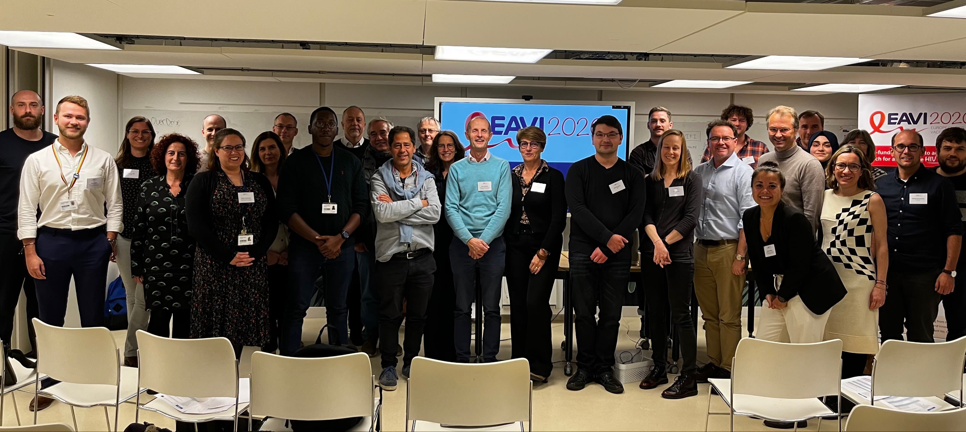A group photo of the EAVI2020 team at their final project meeting.
