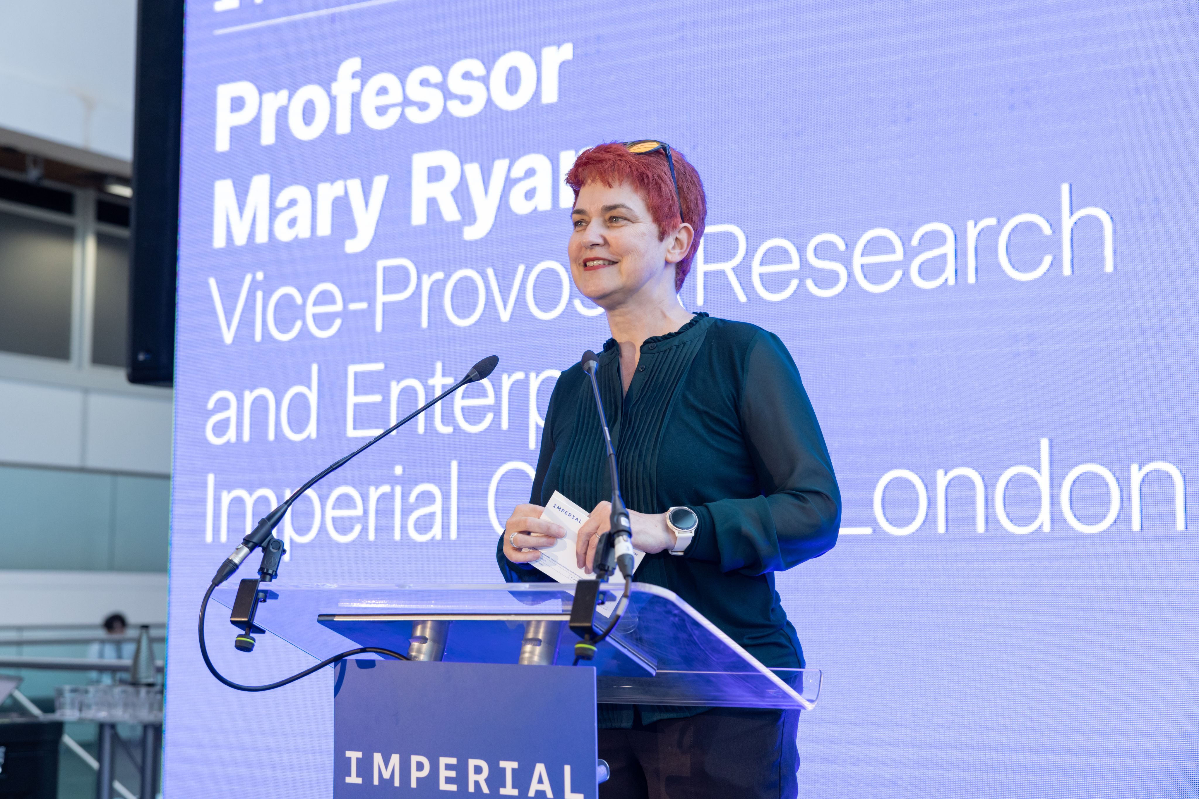 Prof Mary Ryan, Vice Provost for Research and Enterprise