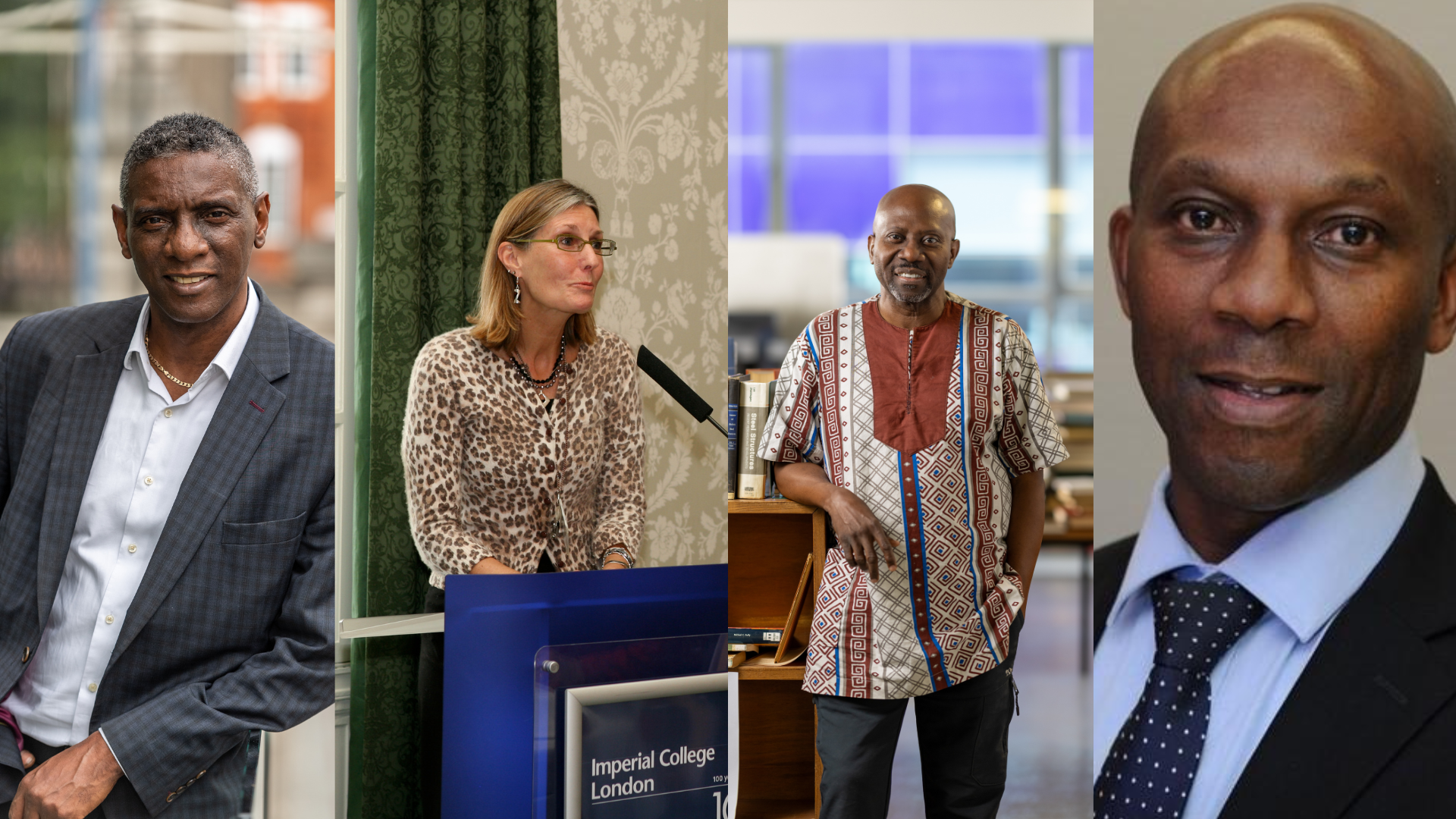 Dr Mark Richards, Christine Yates, Dr Sunday Popo Ola and Rudi Page