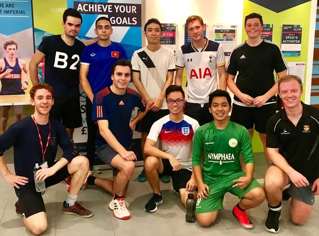 A football team photo