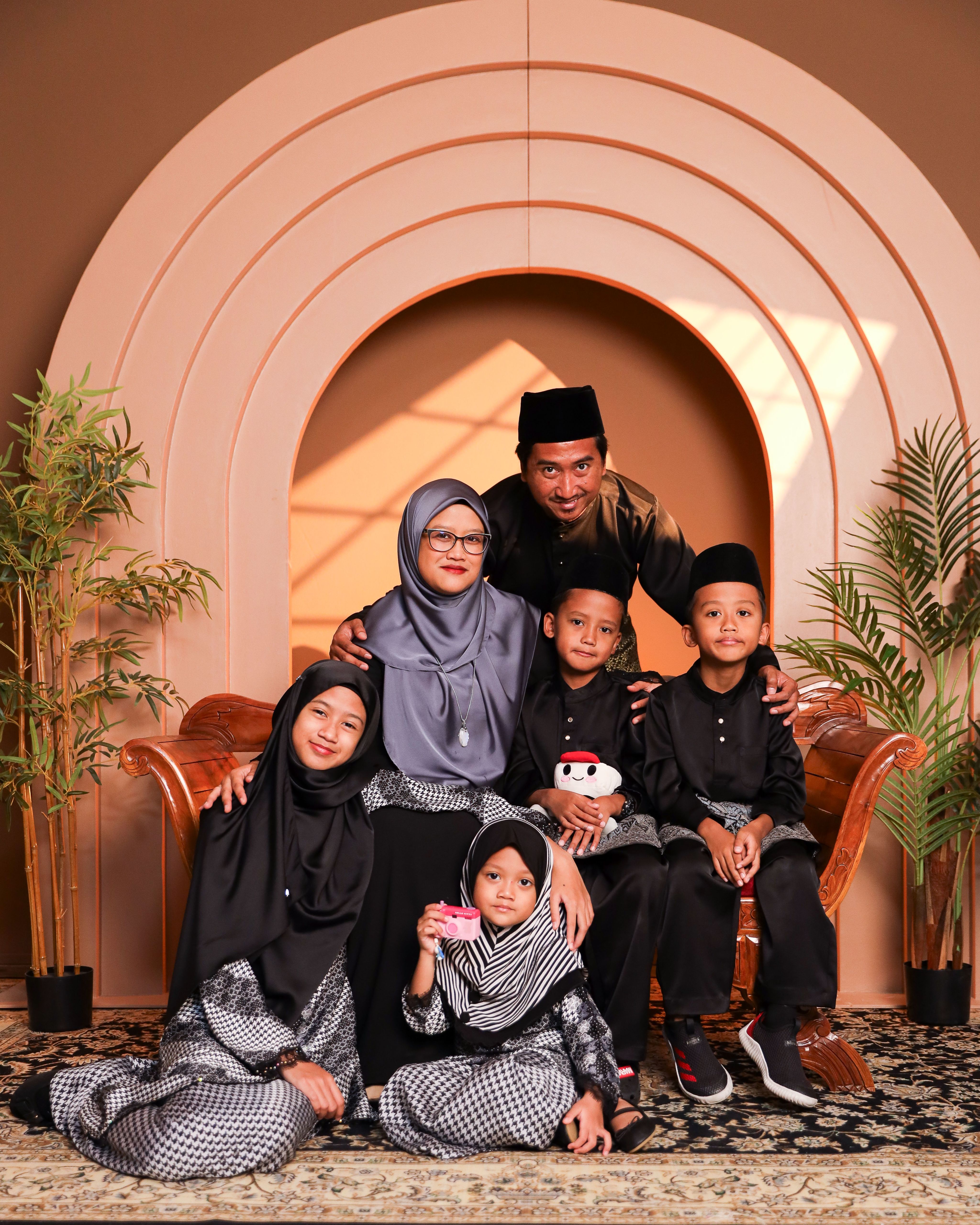 Maria and her family