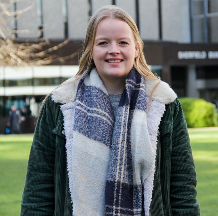 Portrait of student Milly O'Sullivan