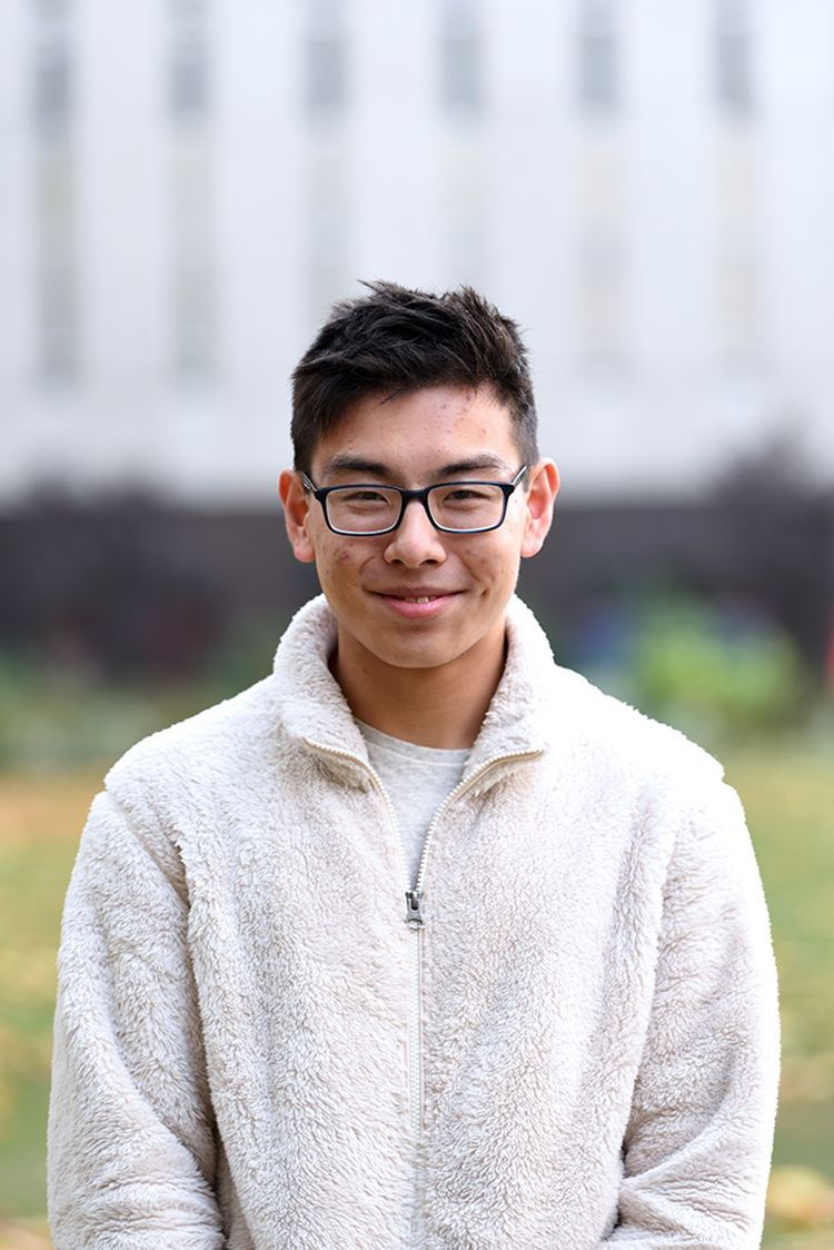 Portrait of student Joshua Xu