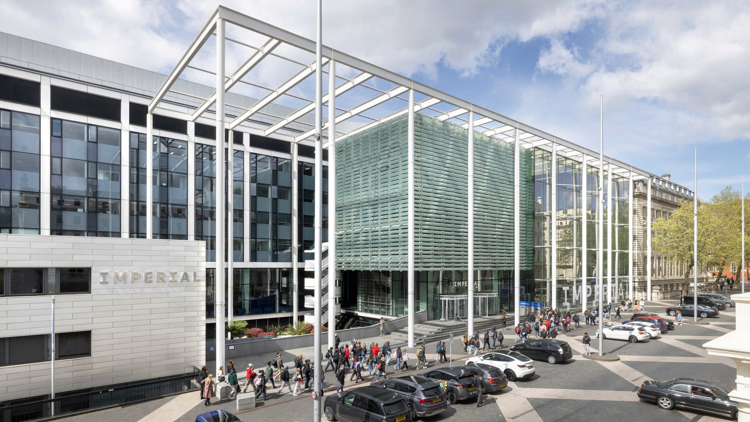 The Imperial main entrance on Exhibition Road