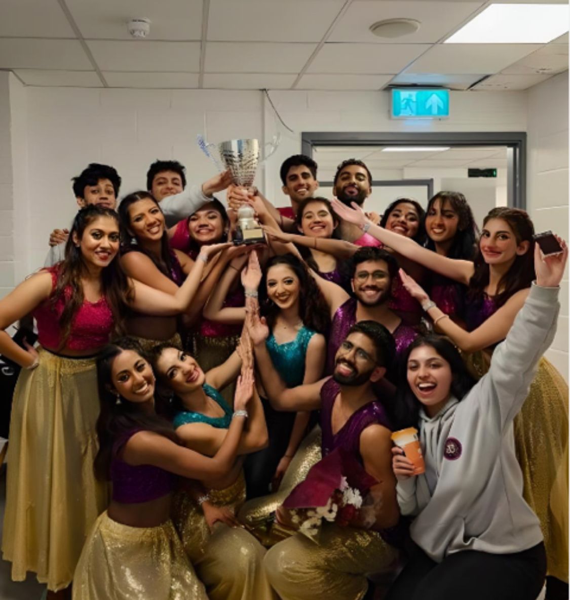 Sneha and the dance society.