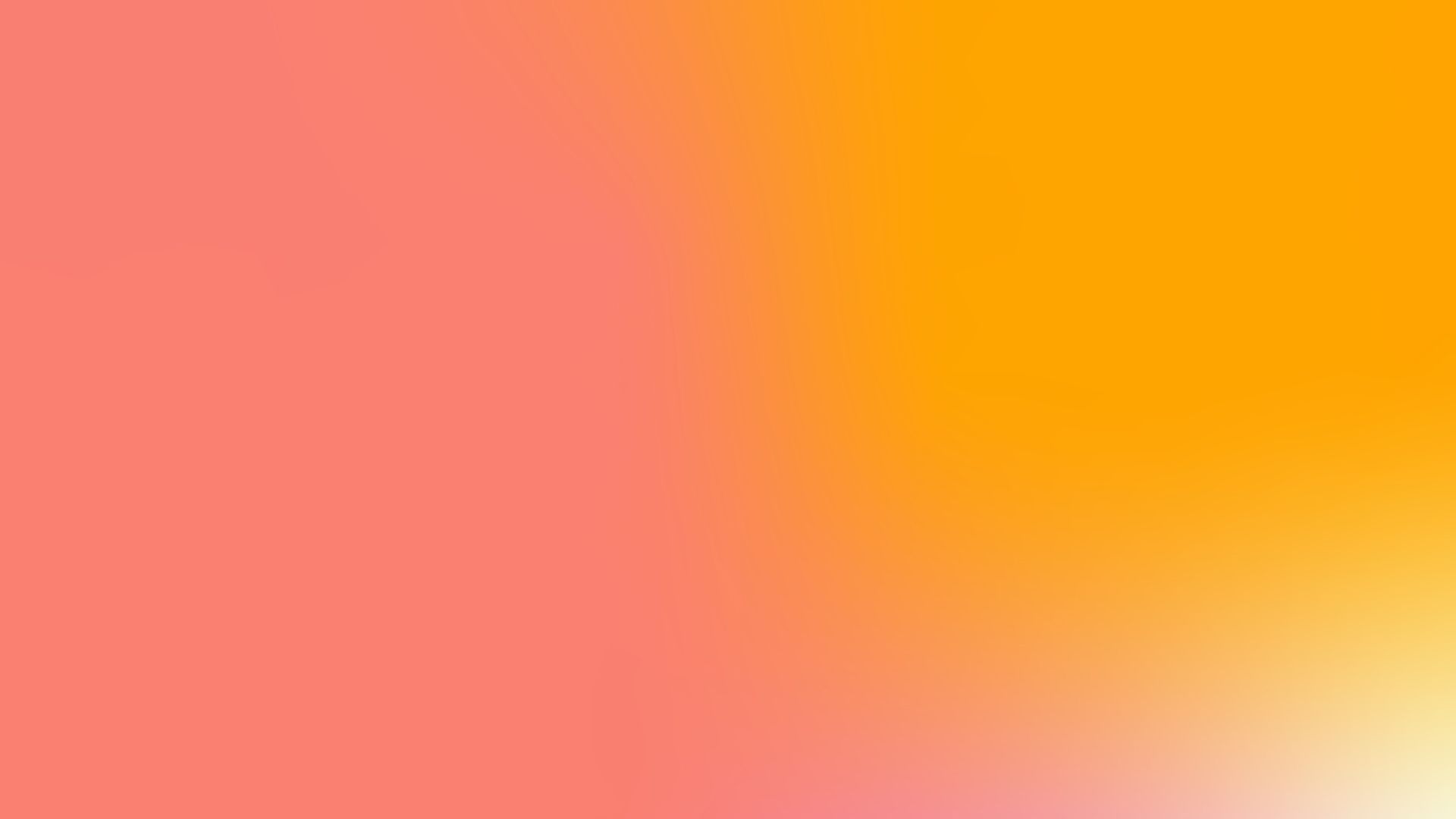 Deep orange to light orange gradient