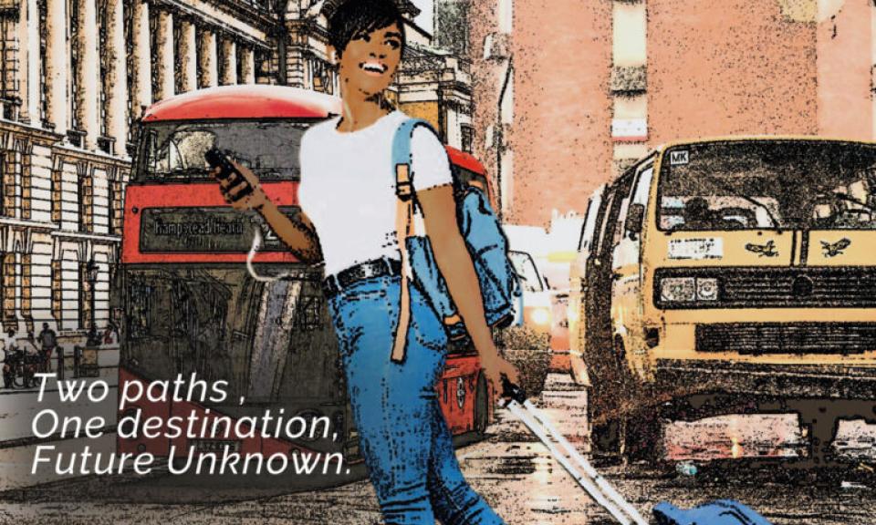 Image of a book cover 'Lagos to London'