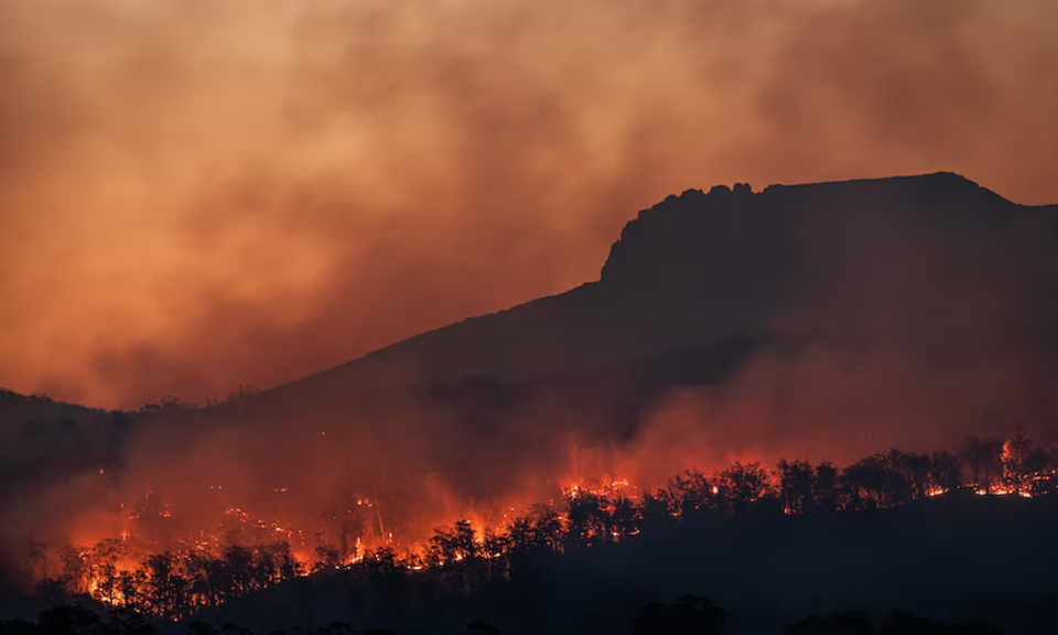 Wildfires blazing in Australia