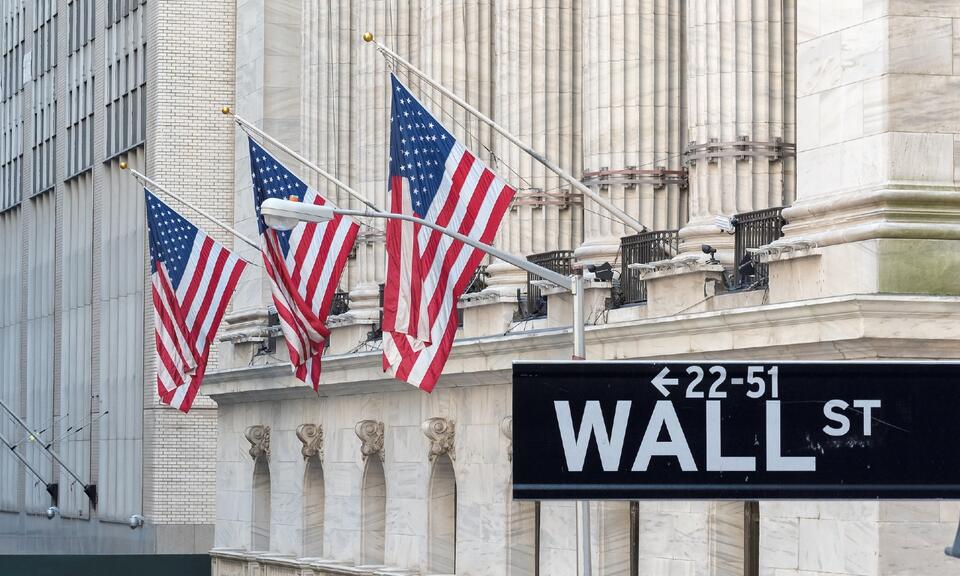 Wall Street in New York 