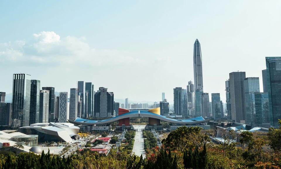 Skyline of Shenzhen