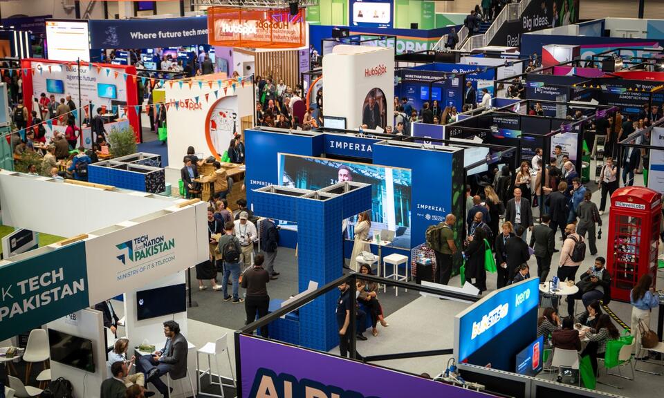 Imperial's London Tech Week stand at Olympia London