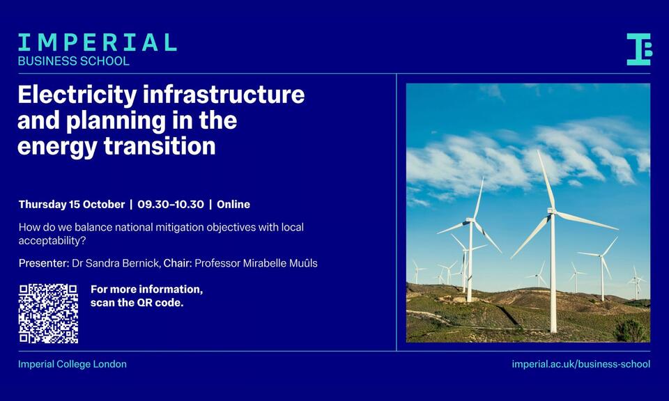 Electricity infrastructure and planning in the energy transition event card