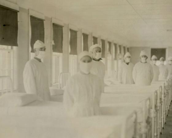 Spanish Flu medical staff