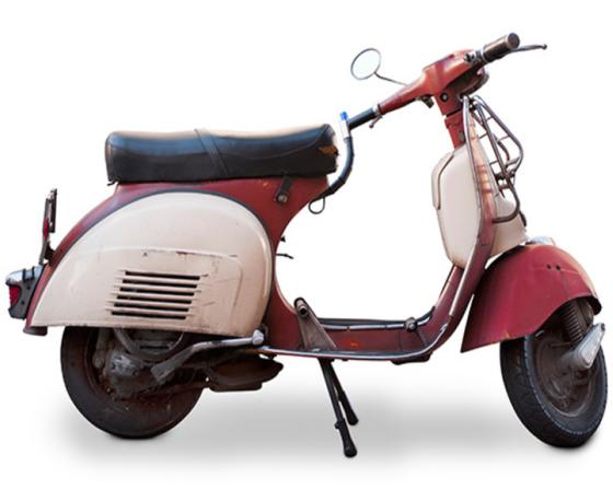 vespa bike