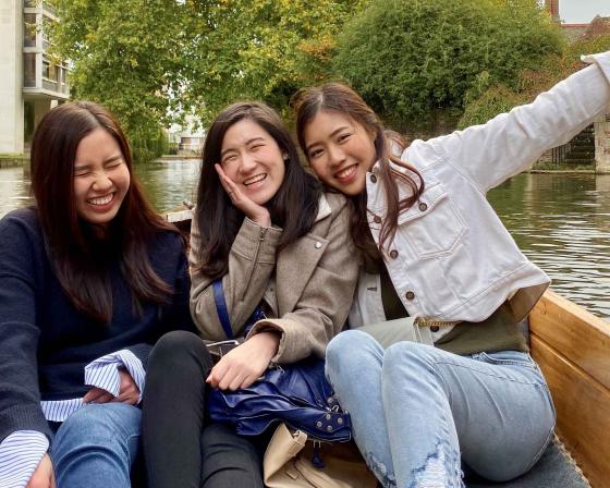 Punting in Cambridge