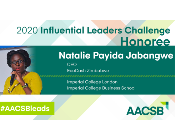 Natalie Jabangwe Influential Leader AACSB