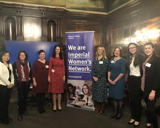 Speakers and committee members from the Imperial Women's Network Changes in organisational culture event