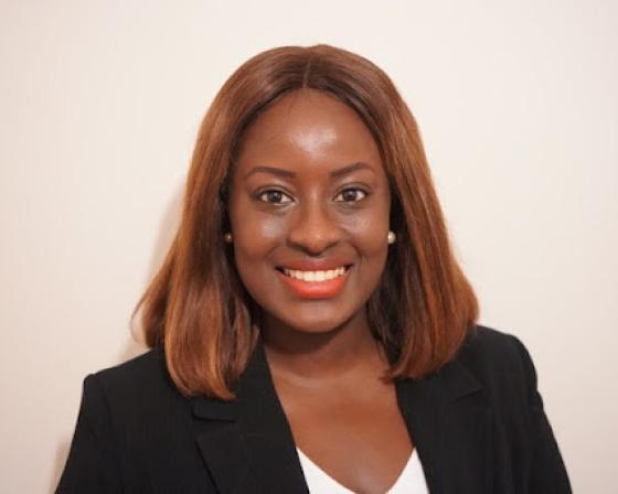 Profile shot of alumnus Alberta Asafo-Asamoah (Full-Time MBA 2021