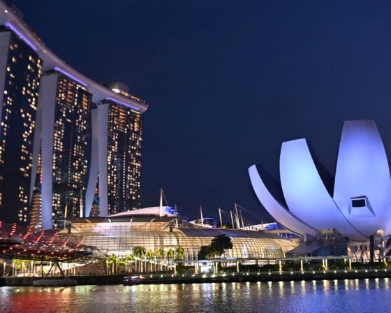 Singapore admits evening
