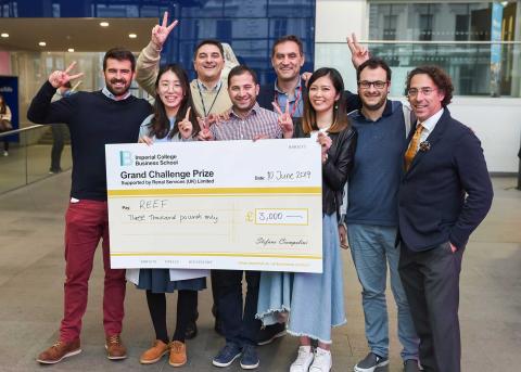 Entrepreneurial Journey Grand Challenge prize